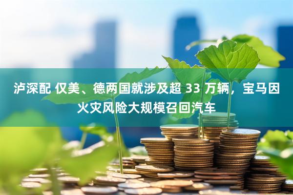 泸深配 仅美、德两国就涉及超 33 万辆，宝马因火灾风险大规模召回汽车